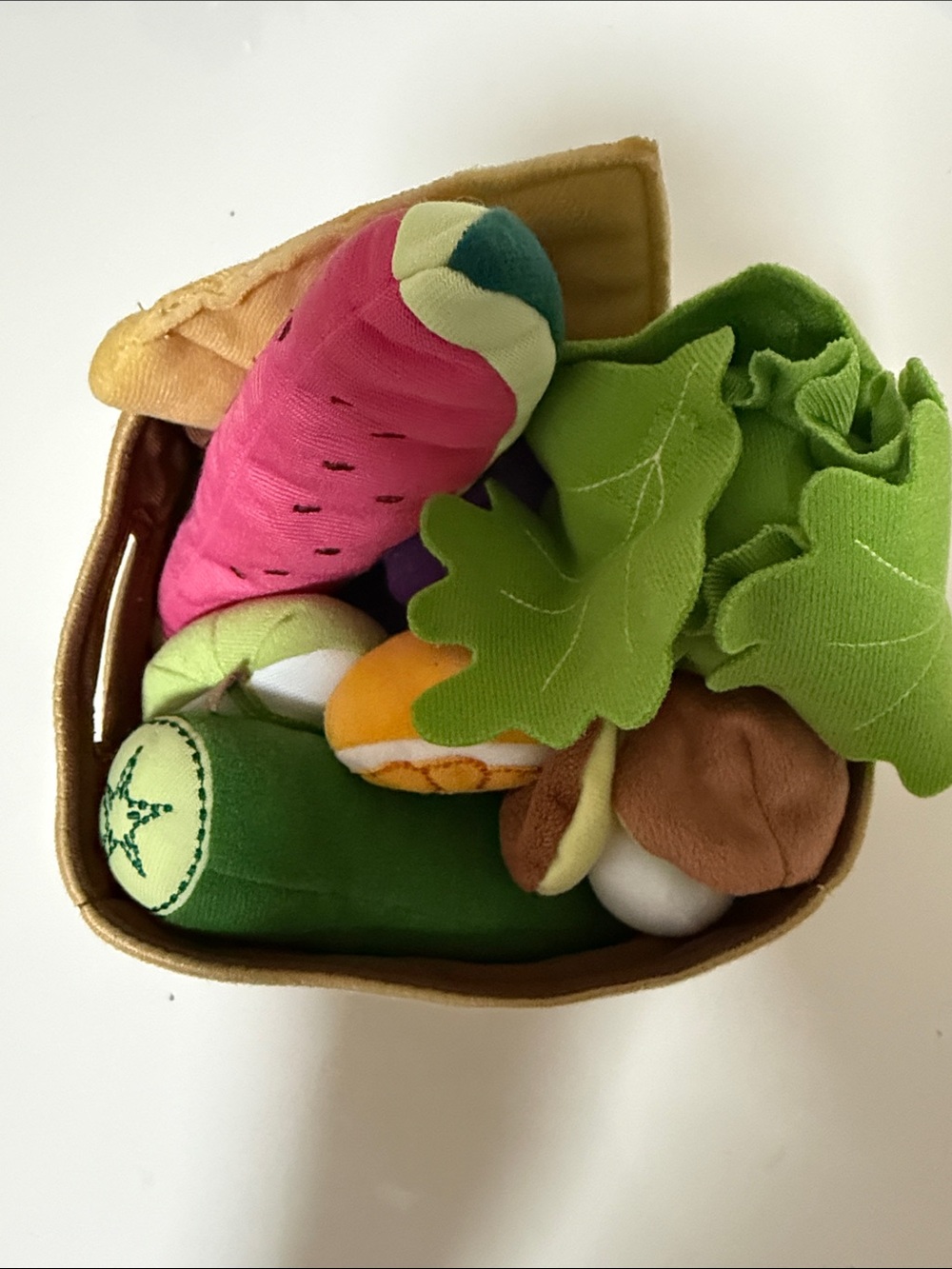 IKEA soft plush toy food play food